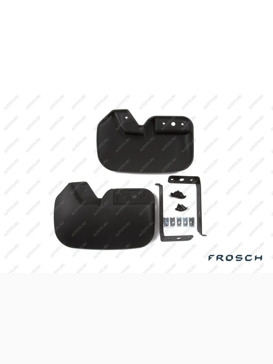 Брызговики передние FORD TRANSIT, 2014- фург. 2 шт. (optimum) в коробке  Форд Транзит FROSCH frosch.16.60.f18  в Самаре Самарской области