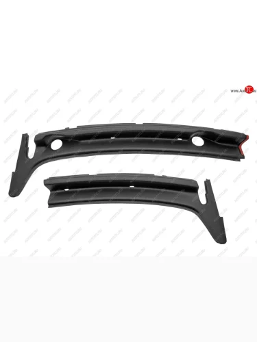 Жабо сборное (2 мм.) для Renault Sandero 2009-2013, шагрень  Рено Сандеро Русская Артель nrs-027802