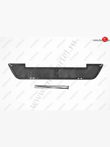 Защитная сетка решетки переднего бампера для Lada Largus 2012-2019, шагрень  Лада Ларгус Русская Артель sbll-044602