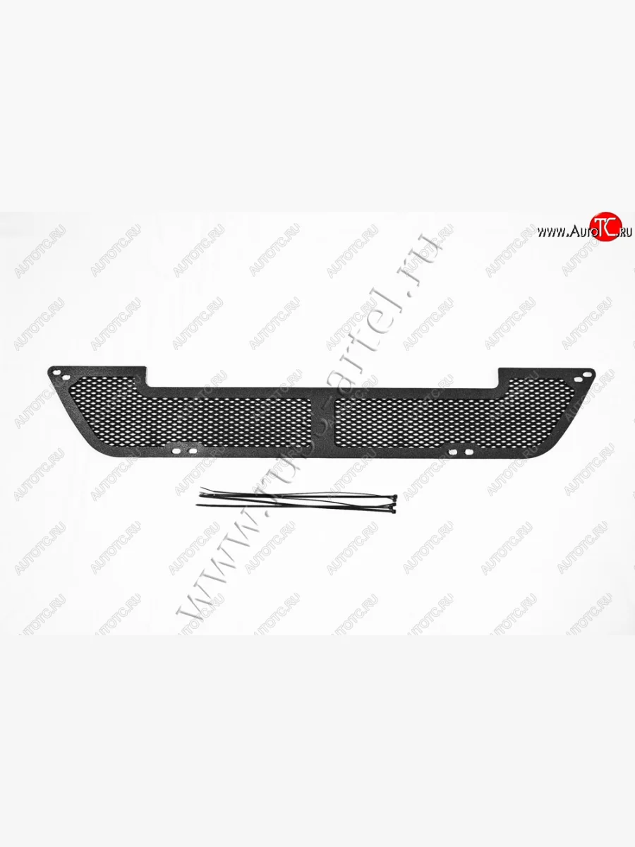 Защитная сетка решетки переднего бампера для Lada Largus 2012-2019, шагрень  Лада Ларгус Русская Артель sbll-044602  в Самаре Самарской области