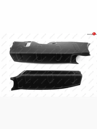 Накладки на боковые стойки багажника для Renault Duster I 2010-2014, Nissan Terrano 2014-, шагрень  Рено Дастер Русская Артель nrd-024902