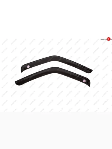 Дефлектор окон 2 шт. FIAT DUCATO II (кузов 244) (+сборка Елабуга) 2002- мик-бус, фургон, накладной, скотч 3М  Фиат Дукато REIN reinwv899