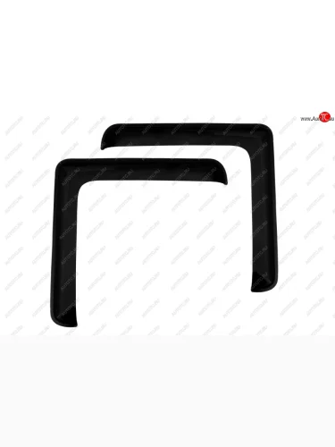 Дефлектор окон 2 шт. DAF CF 1998-, накладной, скотч 3М, дымчатый, без лого  Даф ЦФ REIN reinwv840wl