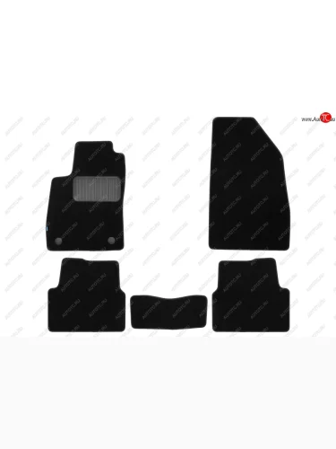 Коврики в салон Klever Premium RAVON R4 2016-2020, сед., 5 шт. (текстиль)  Равон Р4 Klever kvr03.104.003.22110kh