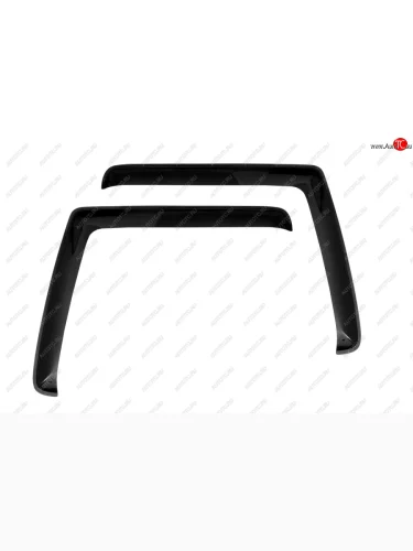 Дефлектор окон 2 шт. RENAULT T-series 2017-, тонированный, накладной, скотч 3М  Рено Т-серия REIN reinwv1101