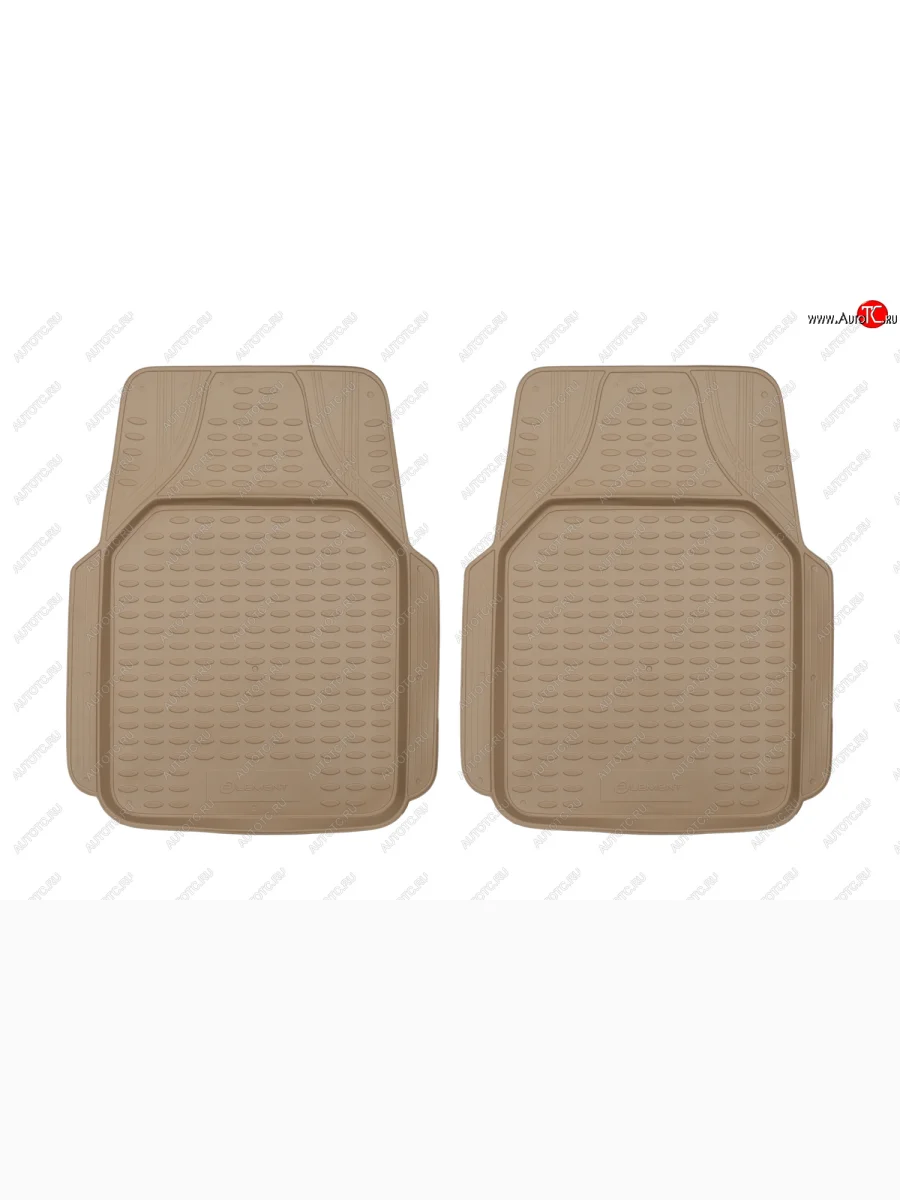 Коврики в салон универсальные Lider, 2 шт. (полиуретан, бежевые) Element nlc.00.00.212f  в Воронеже Воронежской области