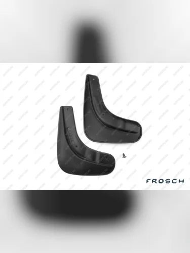 Брызговики передние SKODA SUPERB, 2013- сед. 2 шт. (полиуретан)  Шкода Суперб FROSCH orig.45.11.f10