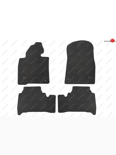 Коврики в салон Klever Econom TOYOTA Land Cruiser 200 2007-2012, 2012-2015, 2015-2021, внед., 4 шт.  Klever nld.klever01481701200k