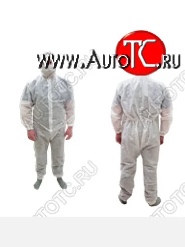 Комбинезон на молнии из спанбонда, белый Autofamily afsz04.042