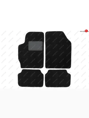 Коврики в салон универсальные, 4 шт. (текстиль) Element klevera0n002100