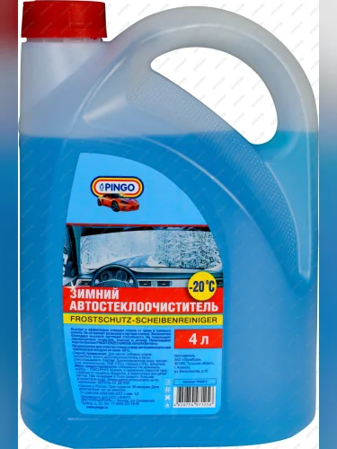 Зимний автостеклоочиститель PINGO-20, канистра 4л с лейкой Pingo 75020-7
