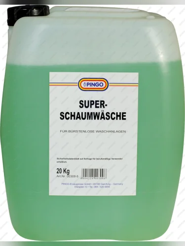 Моющая супер-пена, 20 кг. Pingo 85090-3