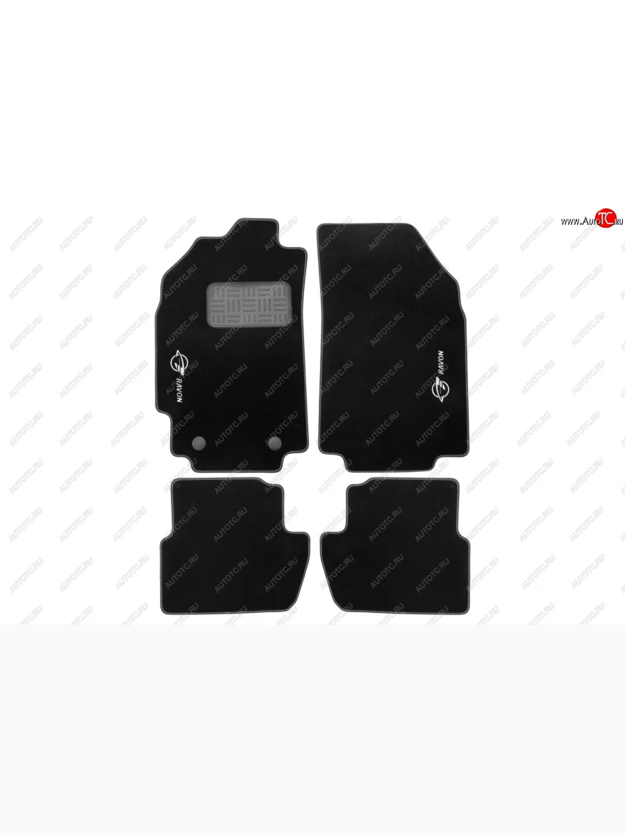 Коврики в салон RAVON R2, 2016-2020, 4 шт. (текстиль)  Равон Р2 Klever rvn.r2.0001tf  в Керчи Республика Крым