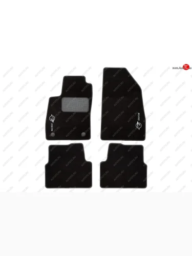 Коврики в салон RAVON R4, 2016-2020, 4 шт. (текстиль)  Равон Р4 Klever rvn.r4.0003tf