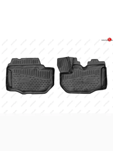 Коврики 3D в салон подходят для TOYOTA Quantum, 2004- П.Р. фургон, 2шт. (полиуретан)  Тойота Квантум Element element3da0n029210k.f