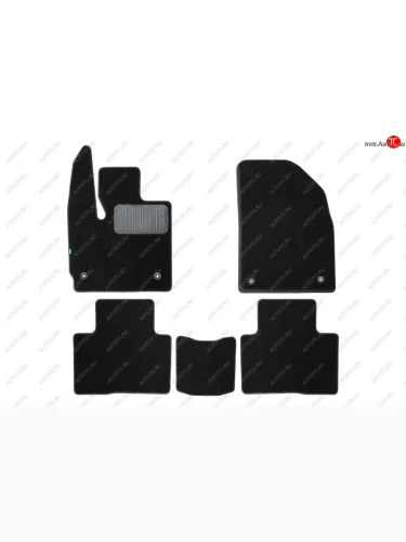 Коврики в салон Klever Premium, подходят для EXEED TXL M32FL, 2021-, 5 шт. (текстиль)  Эксид ТХЛ Klever klever0510600322110kh