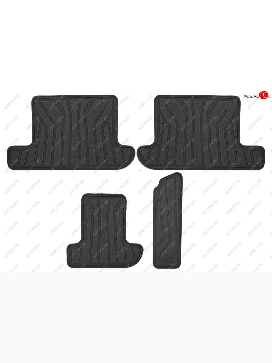 Ковров 3D 3й ряд сидений 4 шт. CX9 2017TC-  Мазда СХ-9 KVEST kvest3d3332210k.01  в Самаре Самарской области