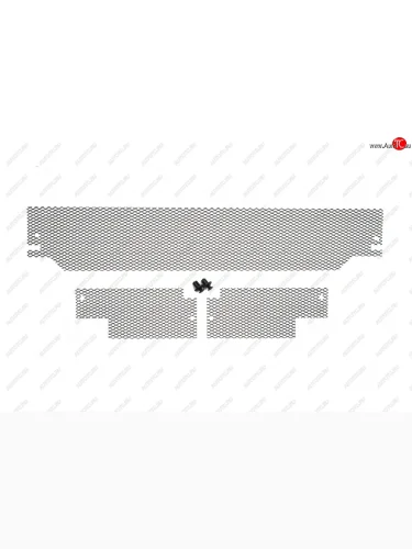 Сетка в бампер модельная для MAZDA 3 2019-2021, 3 шт.  Мазда Arbori 01-350716-102-000