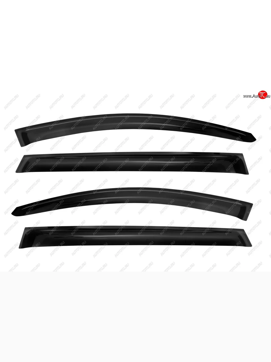 Дефлекторы боковых окон Chery Tiggo 8 2021-  8 Pro 2021-  8 PRO MAX 2022-   8 PRO MAX  (рестайлинг) 2023-, 4ч., темный  Черри Тигго 8 Макс SIM nld.scrtig82132  в Самаре Самарской области