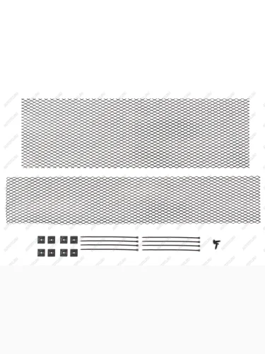 Защитная сетка радиатора внутренняя, модельная, Mazda СХ-5, 2017-, к-кт 2 шт.  Мазда СХ-5 MAZDA 8300-77-1086