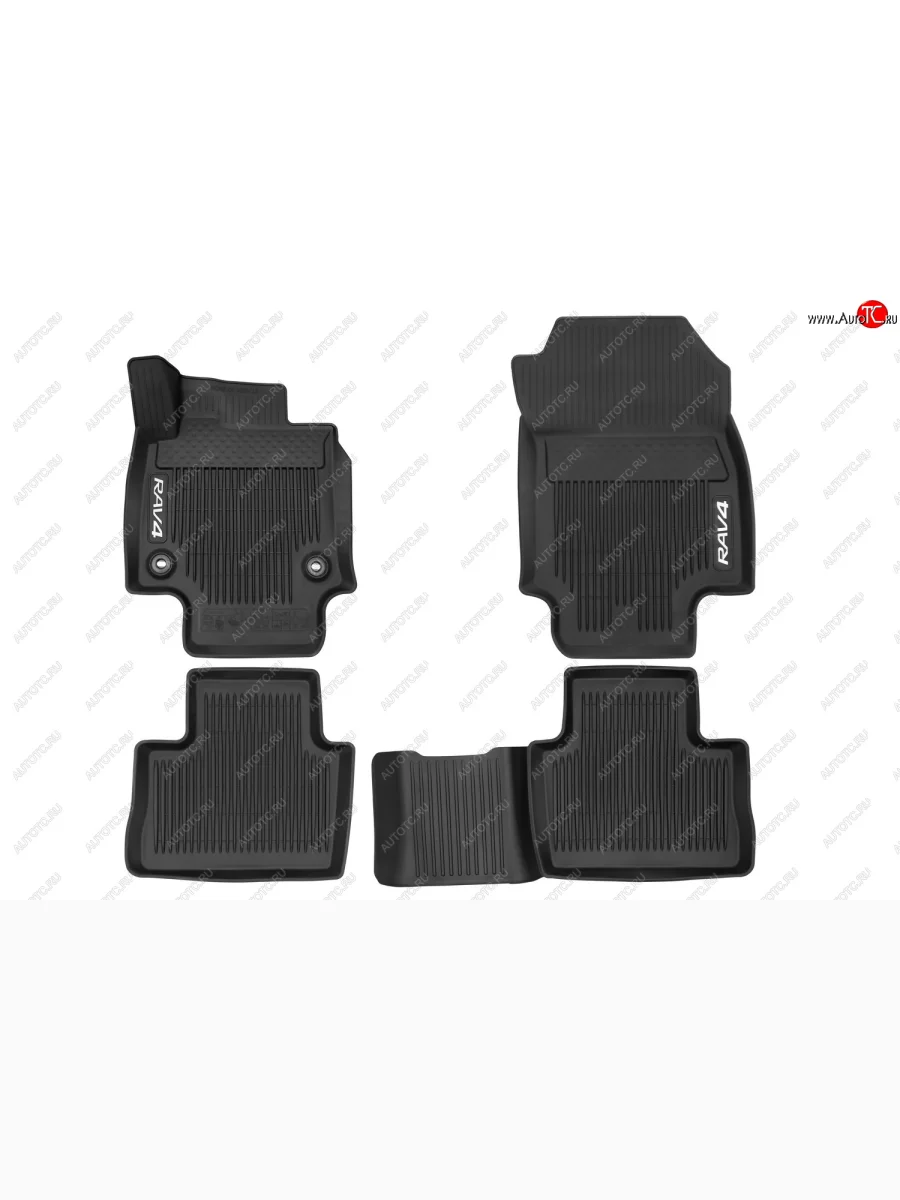 Коврики в салон подходит для TOYOTA RAV4, 2019-, чёрн., МКПП, 4шт.  Тойота Рав 4 TOYOTA 58500yye60c0  в Самаре Самарской области