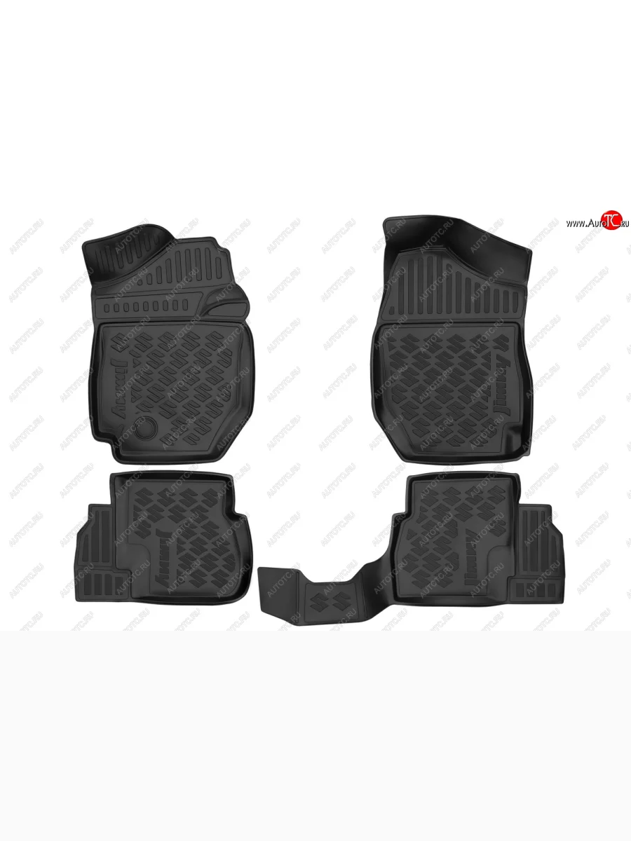 Коврики 3D в салон подходят для SUZUKI Jimny JB64 2018-, 4шт. (полиуретан)  Сузуки Джимни SUZUKI 990nf-78r61-000  в Самаре Самарской области