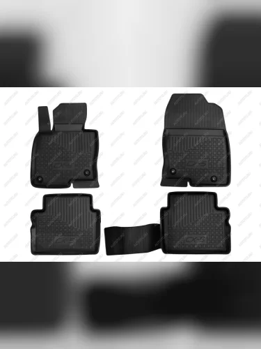 Коврики в салон MAZDA CX-5, 2017-, 4 шт. (полиуретан)  Мазда СХ-5 MAZDA 8300-77-1076