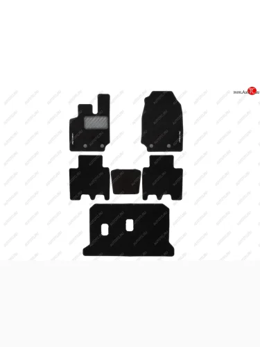 Ковры в салон ISUZU MU-X текстильные, компл  Исузу ISUZU rj01nl0004