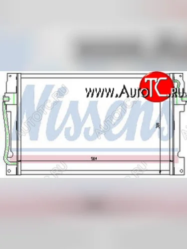 850 (+S70V70C70XC70) КОНДЕНСАТОР КОНДИЦ (см.каталог) BODYPARTS vv85091-931