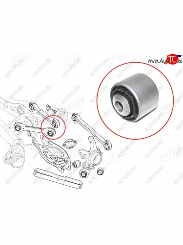 Сайлентблок BMW 1-Series 04-13  3-Series 05-14  X1 09-15  Mercedes-Benz A-Class 12-18  B-Class 1 SAT ST-33326777980-B1