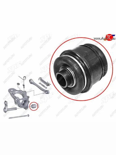 Сайлентблок BMW X5 06-18  X6 08-20 SAT ST-33326770985