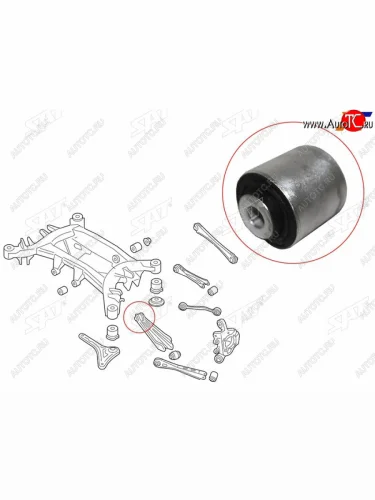Сайлентблок BMW X3 10-17  X4 14-18 SAT ST-33326795812B