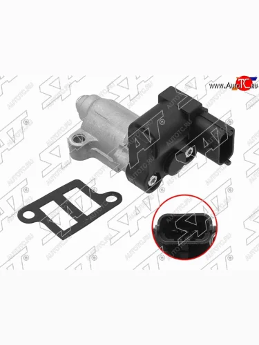 Клапан холостого хода HYUNDAI GETZ 02- ACCENT 99- KIA RIO 05- SAT ST-340-0006
