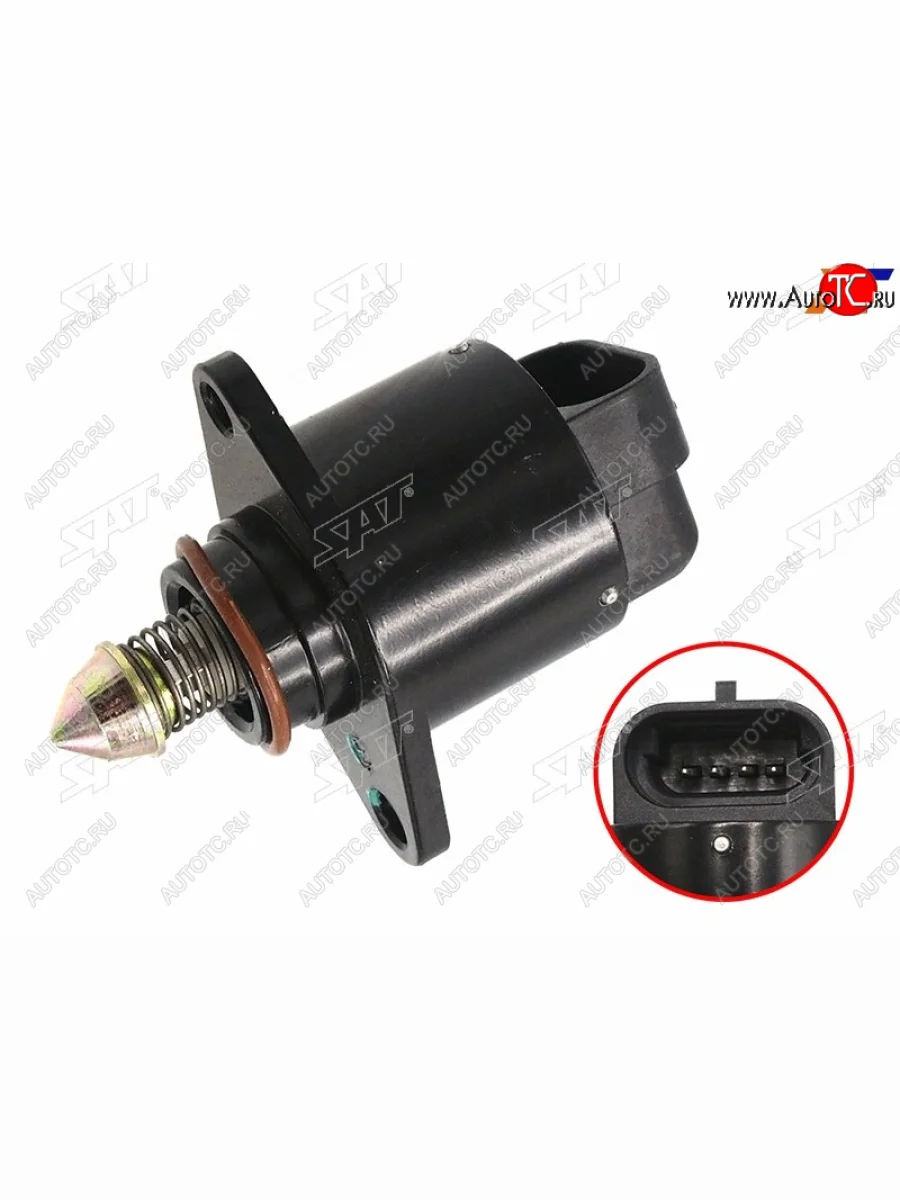 Клапан холостого хода OPEL ASTRA F ASTRA G VECTRA B ZAFIRA A CORSA A CORSA B TIGRA A SAT ST-340-0020  в Воронеже Воронежской области