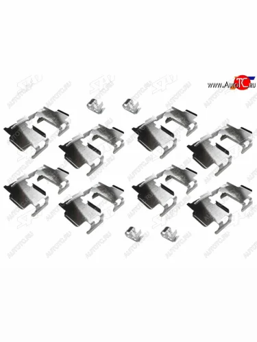 Комплект монтажный тормозных колодок RR TOYOTA CAMRY 06-15LEXUS ES250350300H 12-18 SAT ST-349-0017