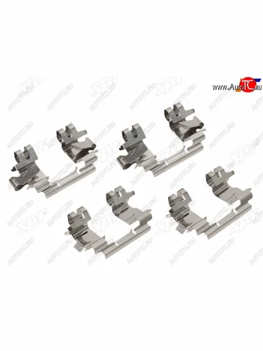 Комплект монтажный тормозных колодок FR HONDA CIVIC 92-JAZZ 02-08LOGO 96-01 SAT ST-349-0016