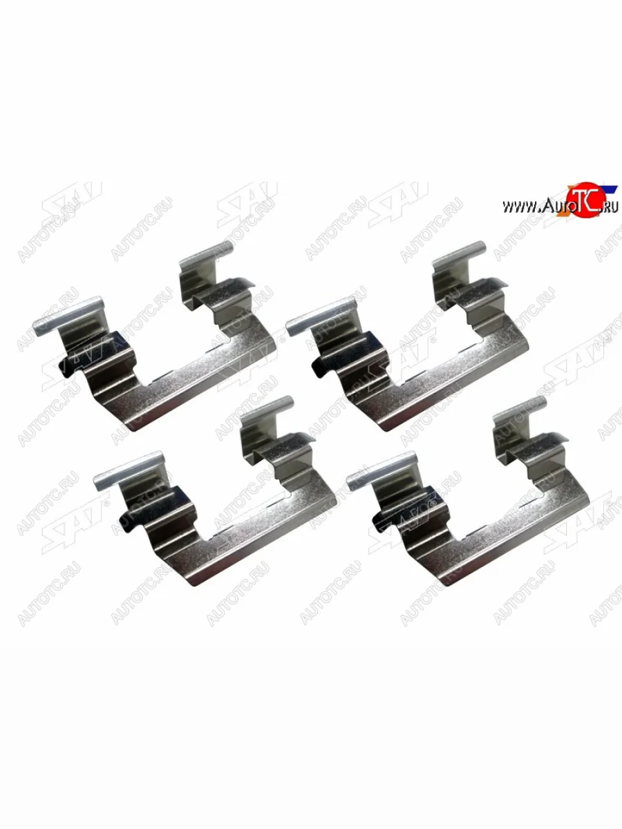 Комплект монтажный тормозных колодок FR NISSAN MARCH K11CUBE Z10SUNNY B15 98-BLUEBIRD G10 00-05 SAT ST-349-0005  в Воронеже Воронежской области