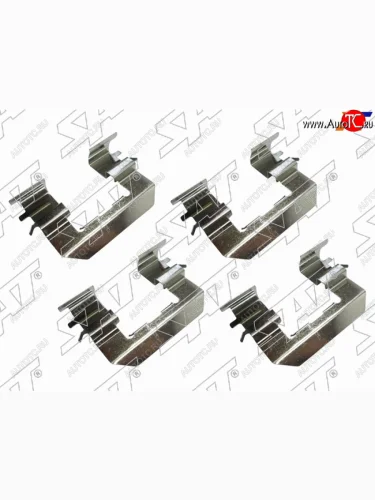 Комплект монтажный тормозных колодок FR HYUNDAI SOLARIS 10-ACCENT 11-19KIA RIO 10- SAT ST-349-0004