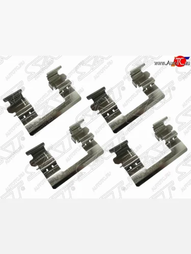 Комплект монтажный тормозных колодок FR NISSAN QASHQAI 06-14X-TRAIL 07-14 SAT ST-349-0039