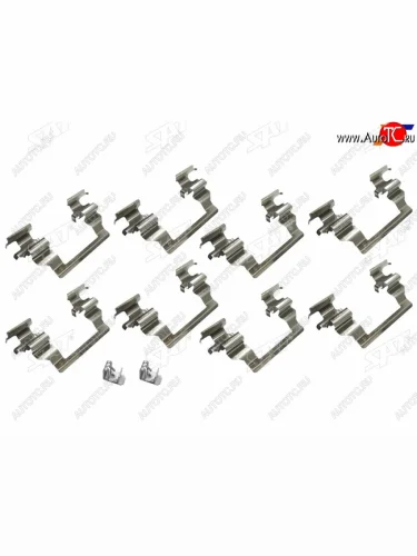 Комплект монтажный тормозных колодок FR TOYOTA HARRIER 00-05CAMRY ##V20 96-01NADIA 99-02 SAT ST-349-0019