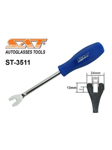 Инструмент для демонтажа клипс (большой наконечник) SAT ST-3511