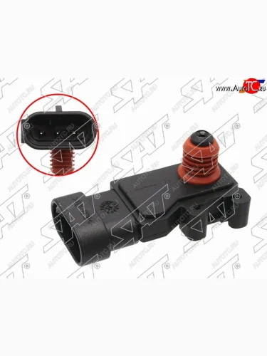 Датчик давления воздуха OPEL ASTRA G 00-05 ASTRA H 04-10 CORSA C 00-06 VECTRA B 95-02 VECTRA C 0 SAT ST-372-0003