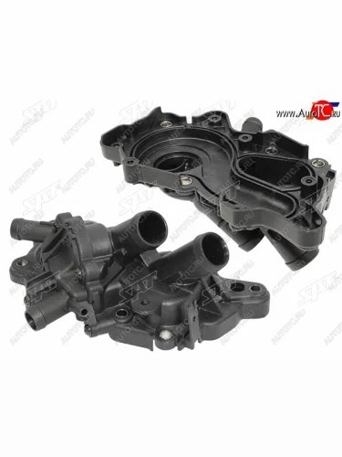 Корпус термостата с термостатами VAG TIGUANGOLFOCTAVIARAPID CPWACJZCCZDAPOLO 15- CFNA SAT ST-404-0003