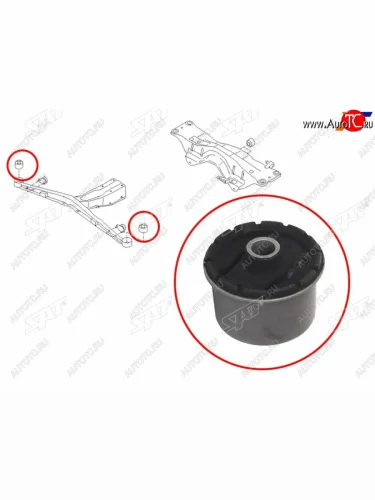 Сайлентблок Subaru Forester 97-08  Impreza 92-07  Legacy 93-98  Outback 94-99 SAT ST-41322-AC060