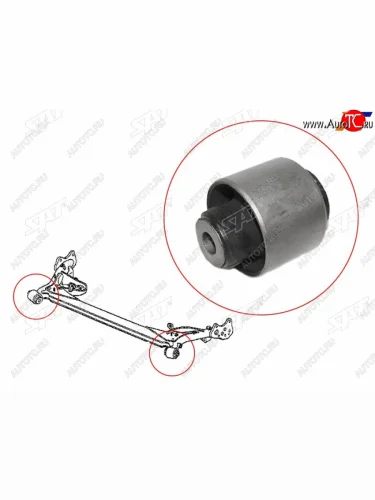 Сайлентблок задней балки HONDA AIRWAVE GJ1GJ2 05-10 SAT ST-42100-SLA-000B