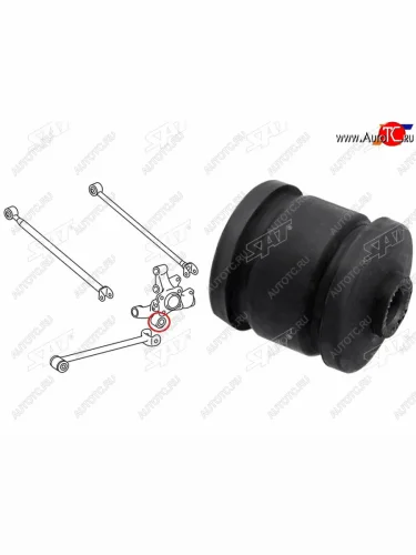Сайлентблок Toyota Harrier (XU30) 03-13  Lexus RX 03-09  Toyota Highlander 00-07  Kluger V 00-07 SAT ST-42304-48031-U