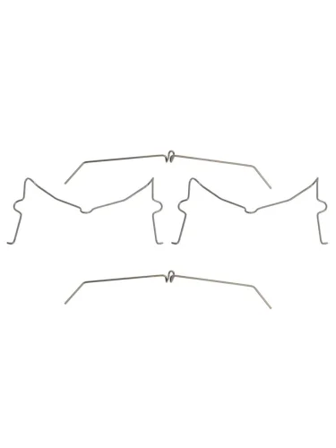 Комплект монтажный передних тормозных колодок  TOYOTA LAND CRUISER 200 07- TOYOTA 04947-60140