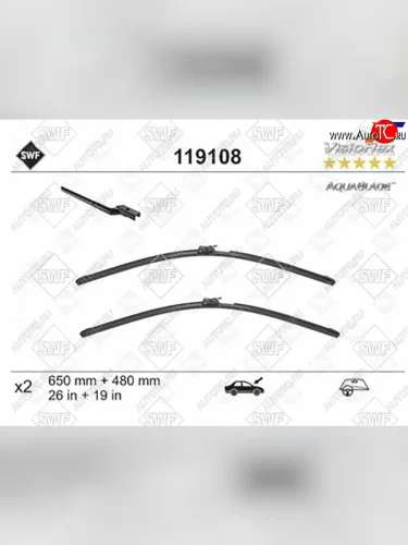 Щетка стеклоочистителя (Комплект) SWF 119108