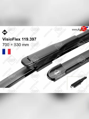 Комплект щеток стеклоочистителя 700мм+530мм MERCEDES-BENZ ML-CLASS 05-11 GL-CLASS 06-12             SWF 119397