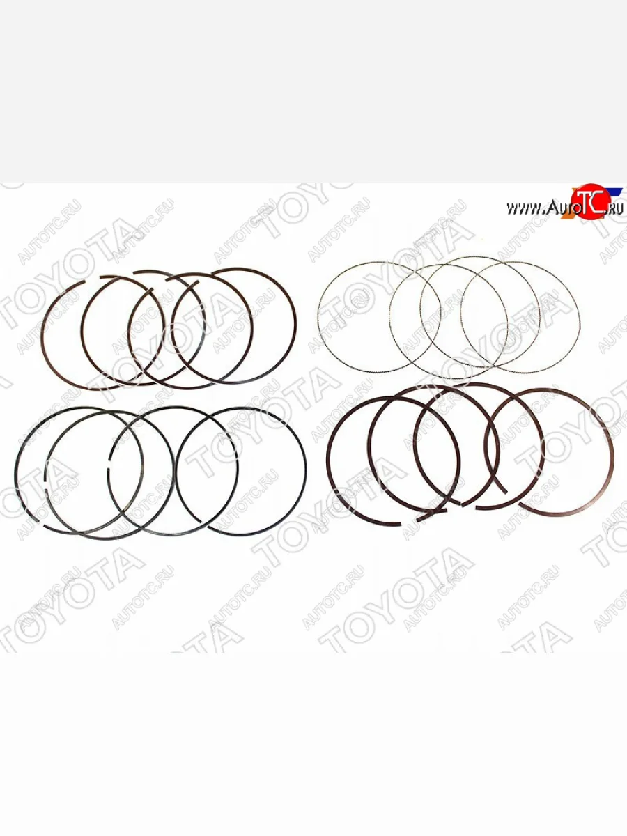 Кольца поршневые TOYOTA COROLLA,IST,AURIS 2,3ZRFE 07- TOYOTA 13011-37090  в Самаре Самарской области